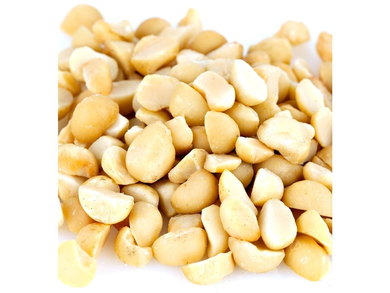 Dry Roasted & Salted Macadamia Nuts 2 Pounds Free Shipping