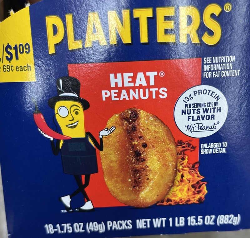 Planter’s Heat Peanuts 18-1.75oz Packs gallery