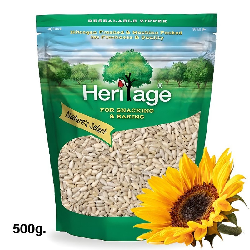 Organic Dry Roasted Sunflower Seeds, Non-GMO Verified – for Cooking and Baking