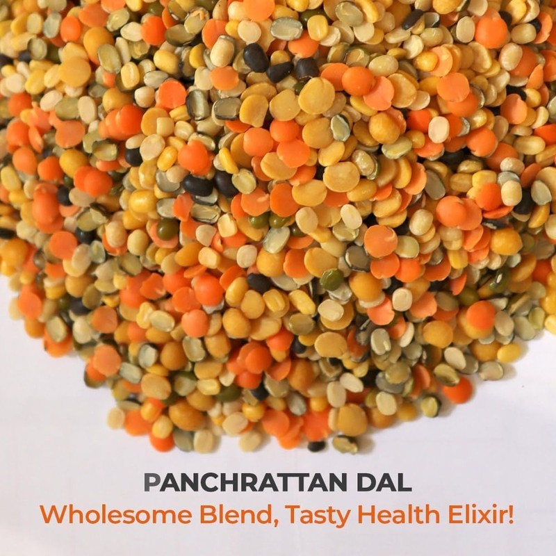 Panchratna Dal Mix 1.5 lb Indian Lentil and Bean Blend High Protein Vegan Gluten gallery