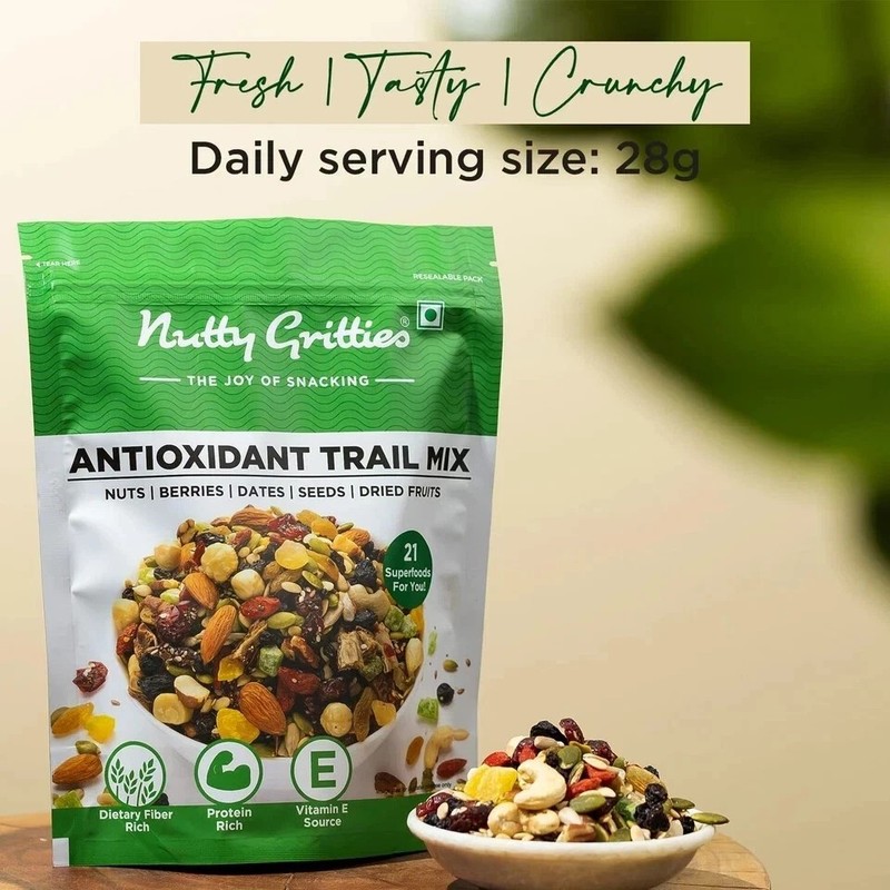 Nutty Gritties Antioxidant Trail Mix 200g Free Shipping World Wide gallery