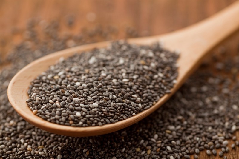 CHIA SEEDS (Black) Premium & Fresh Vegan Gluten free 12oz gallery