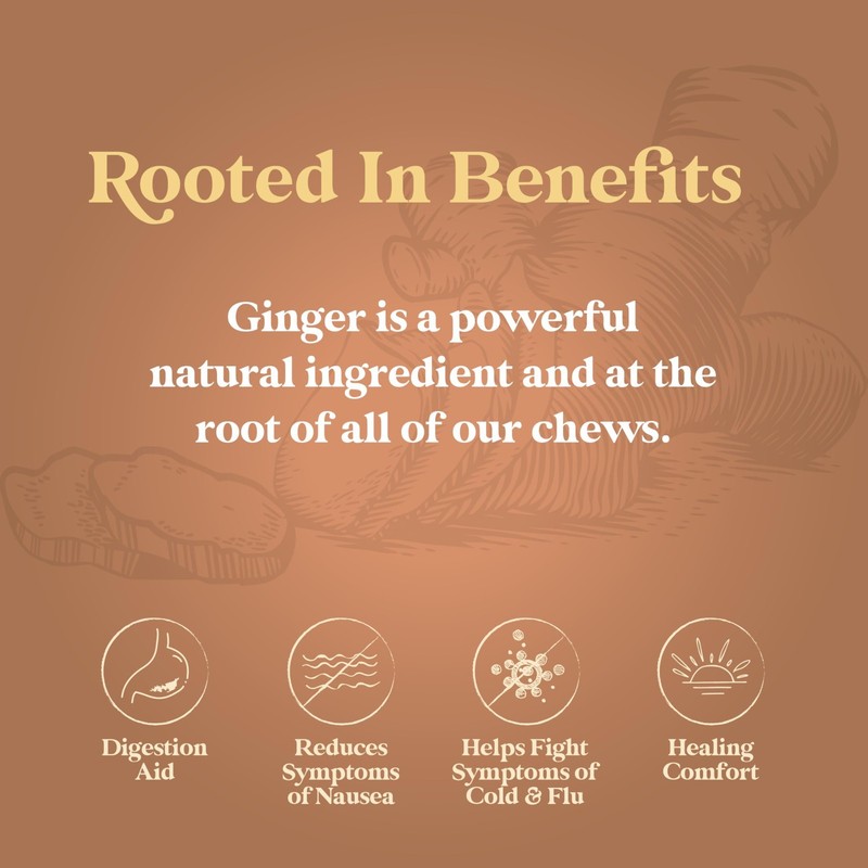 Ginger Chews Variety Pack 2LB - Original, Orange, Mango, Peppermint, Peanut Butt gallery