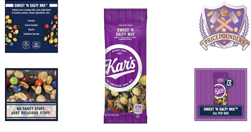 Bulk Pack of 72 Kar’s Gluten-Free Sweet ‘N Salty Trail Mix 2 oz Snack Packs gallery
