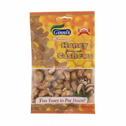 Ginni Honey Cashews – 55g – Pack of 8
