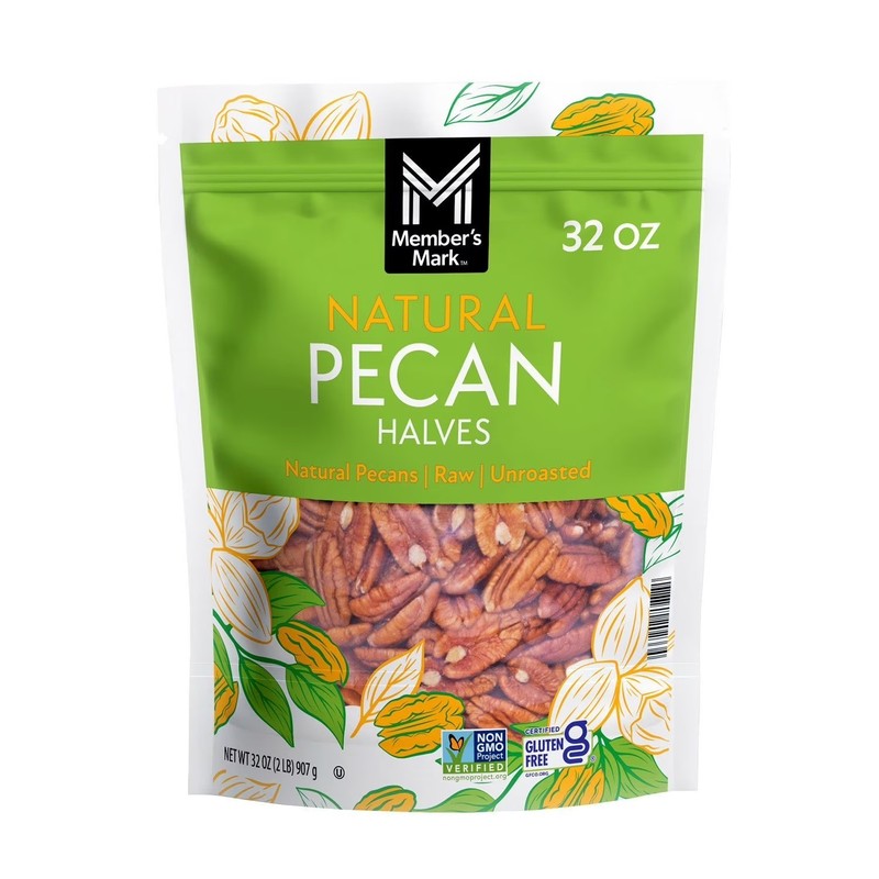 Member's Mark Natural Pecan Halves 32 oz (2 Pack) gallery