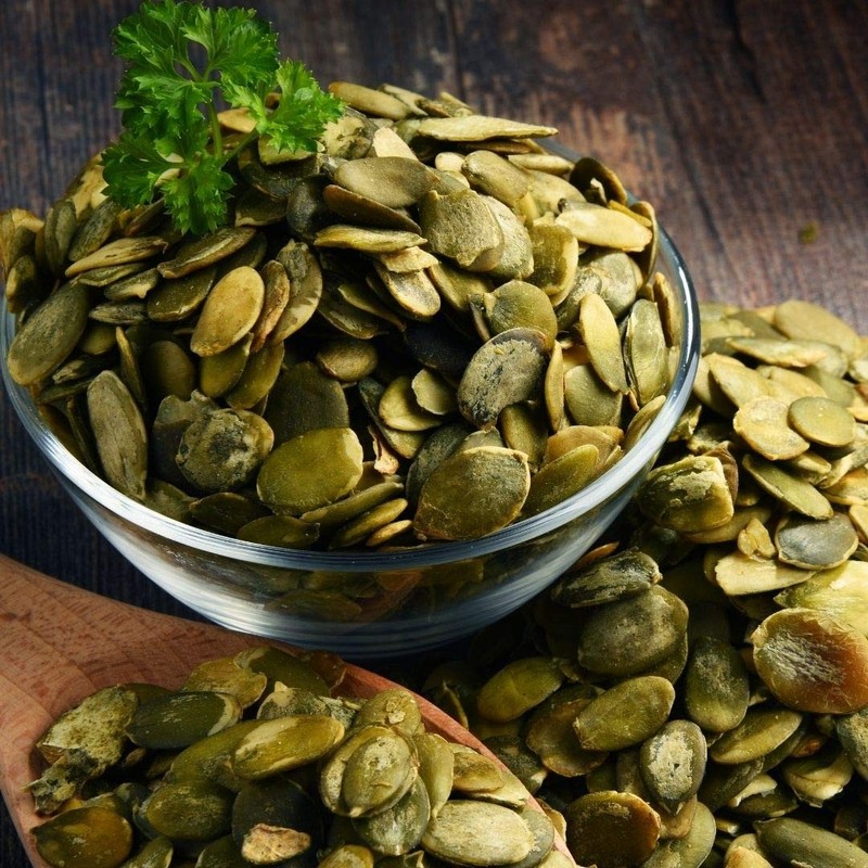 Lark Ellen Farm Sprouted Organic Pumpkin Seeds, Unsalted Raw Pumpkin Seeds Or... gallery
