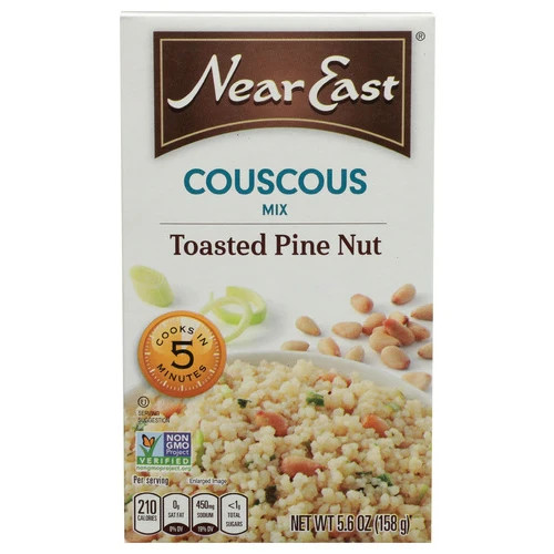 Toasted Pine Nut Couscous 5.6 Oz(Case Of 12) By Near East