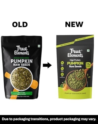 True Elements Pumpkin Seeds 250g AAA Grade Raw Protein Rich Healthy Snack gallery