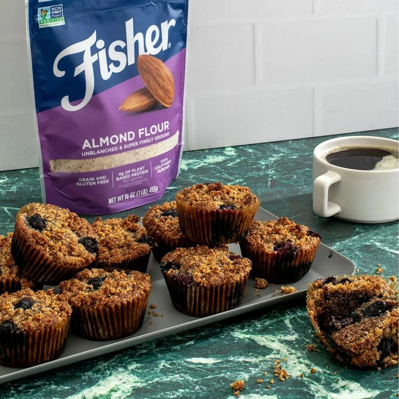 Fisher Chef's Naturals Gluten Free, No Preservatives, Non-GMO Almond Flour, 16oz gallery