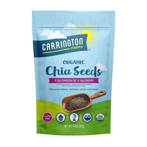 Organic Chia Seeds 14 Oz(Case Of 6)
