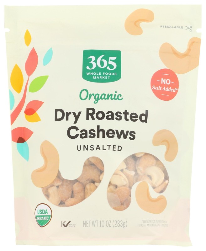 365 by Whole Foods Market, Organic Dry Roasted & 10 Ounce (Pack of 1)
