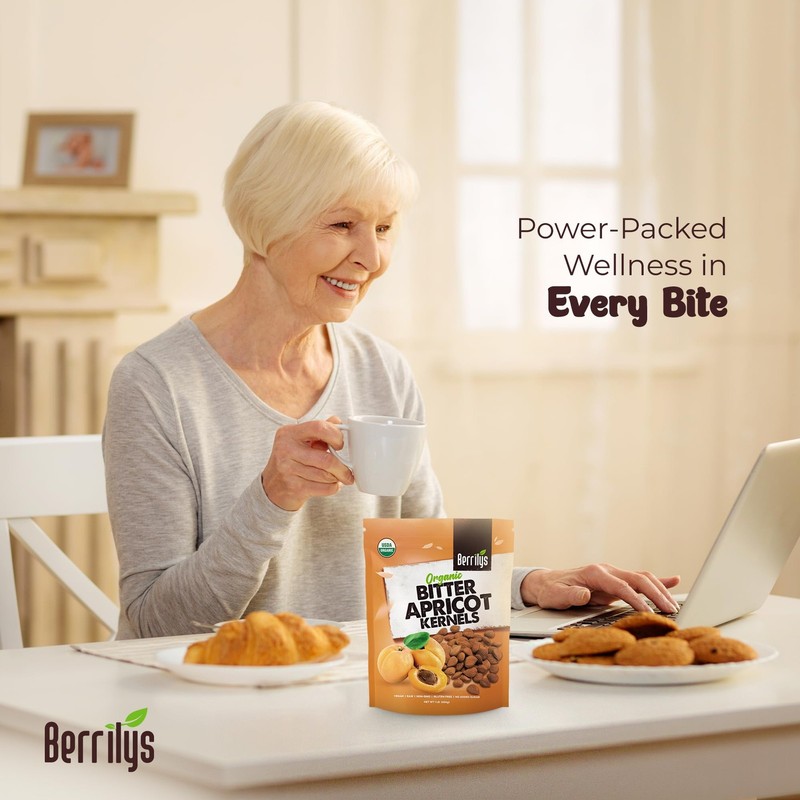 Berrilys Organic Bitter Apricot Kernels - Usda Certified Organic Bitter Apricot gallery