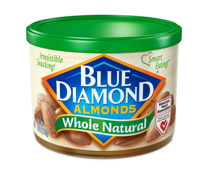 Whole Natural Raw Almonds 6oz Snack Nuts Protein Fiber GMO Free Lunch Holiday gallery