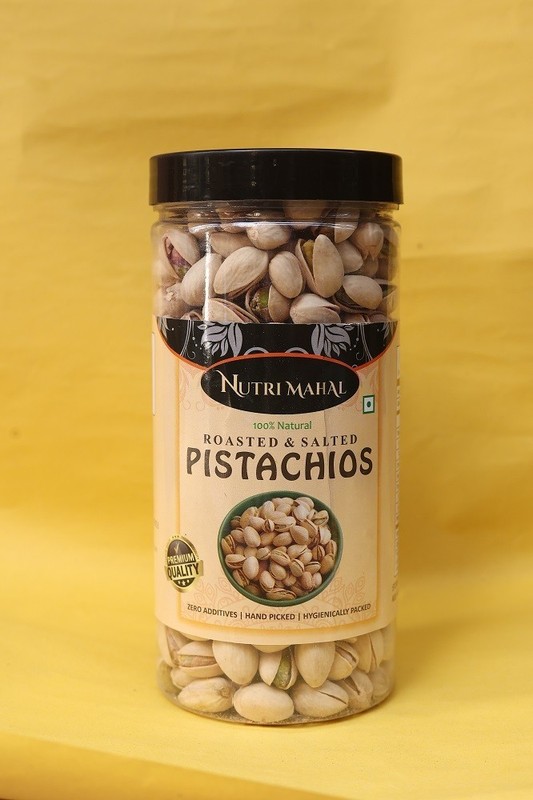 Nutri Mahal Pistachios 250 Gram, Salty , Real , Fresh Dry Fruits Pistachios gallery