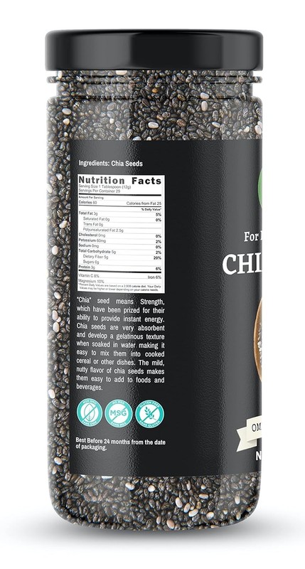 Go Vegan Chia Seeds 150gm gallery