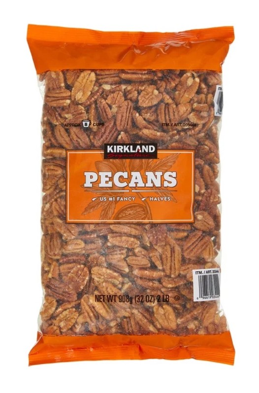 NEW Kirkland Signature #1 Grade Pecan Halves, 2 lbs/Pack EXP 05/06/2027