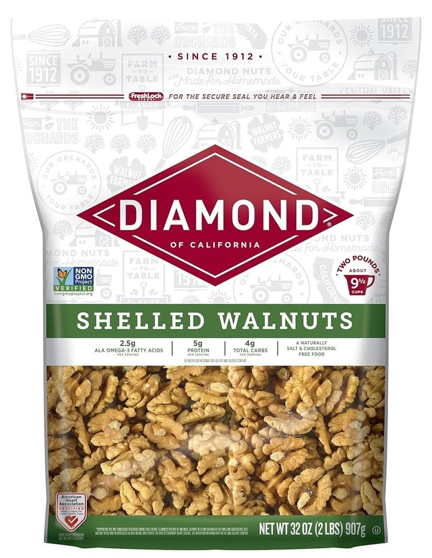 Premium Shelled Walnut Halves & Pieces - Raw Walnuts for Baking, Snacking & Sala gallery