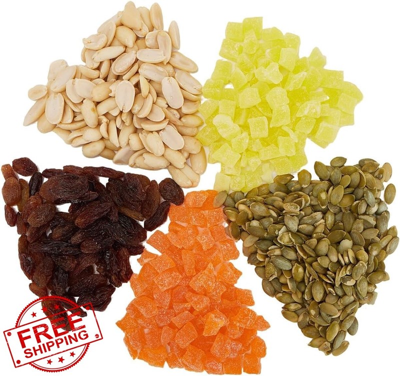 Pleasantly Warm 10oz tropical fruit nut mix gallery