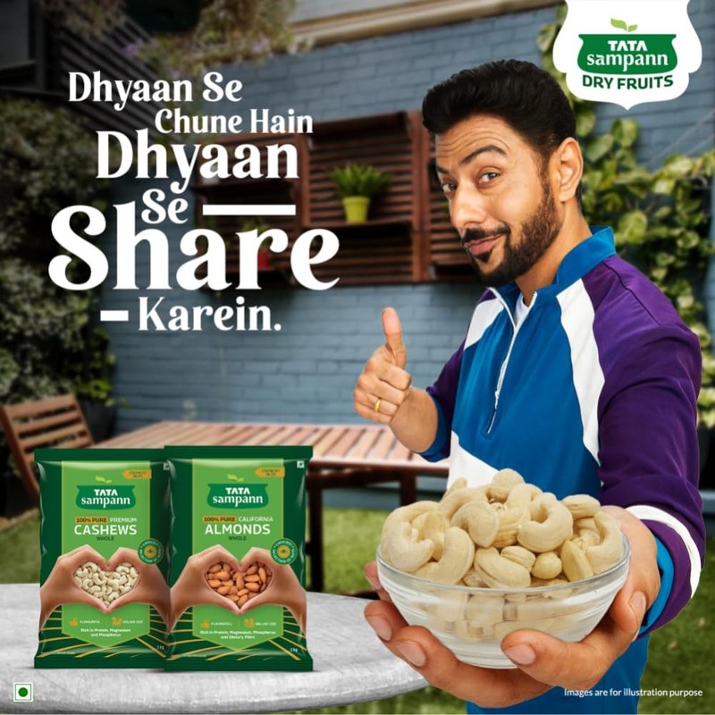 Tata Sampann Cashews Whole 1Kg |Deluxe Kaju Rich in Protein Magnesium Phosphorus gallery