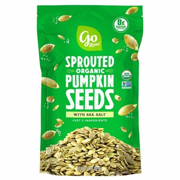 Go Raw Organic Sprouted Pumpkin Seeds, 22 oz