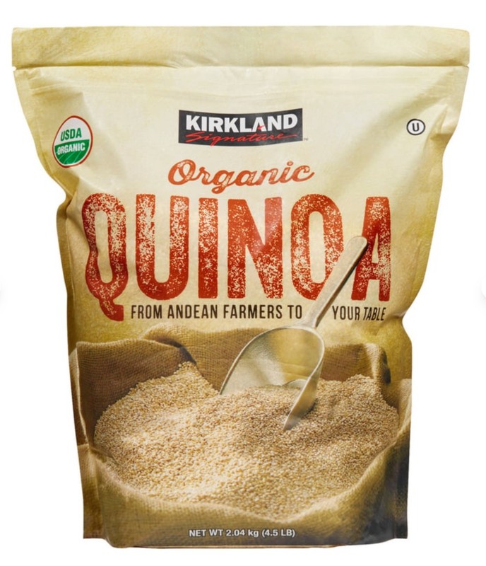 Kirkland Signature, Organic Quinoa, 4.5 lbs. FREE Shipping, EXP 09/2028