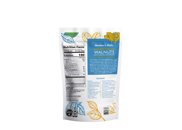 Member's Mark Natural Shelled Walnuts, 48 oz. gallery