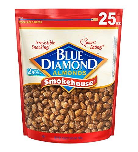 Blue Diamond Almonds Smokehouse Flavored Snack Nuts, 25 Oz Resealable Ba