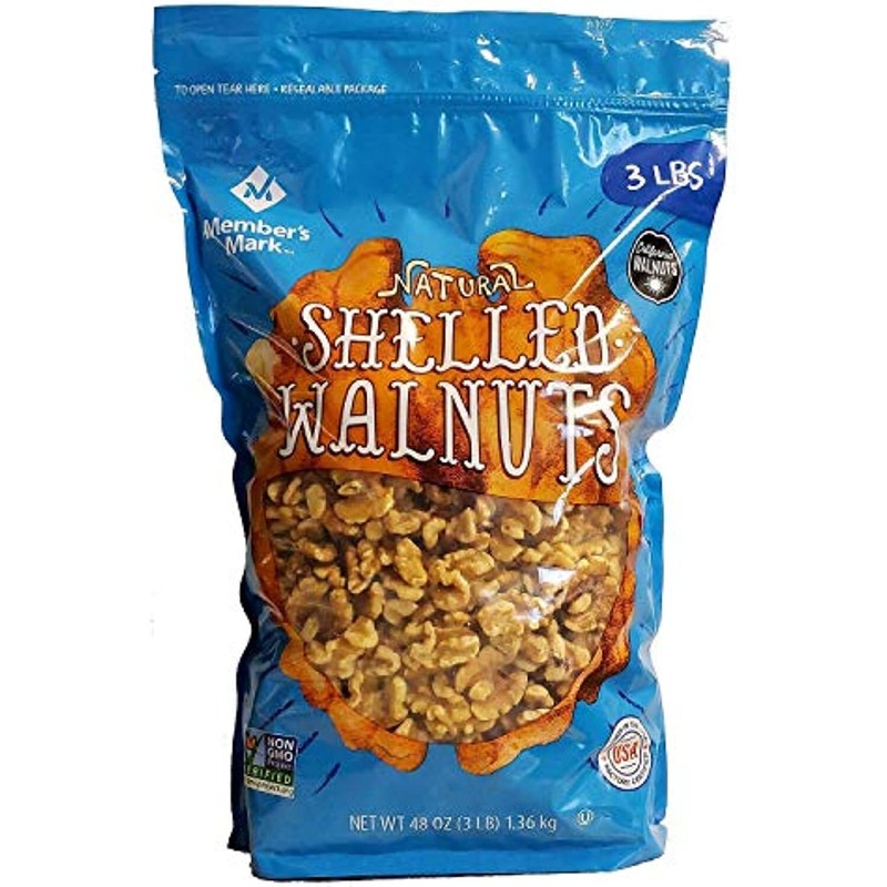 Member’s Mark Shelled Walnuts (3 lb.) (pack of 2)