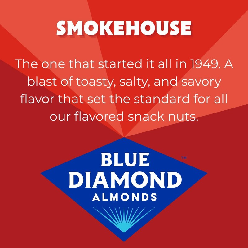 Blue Diamond Almonds, Smokehouse Flavored 25 Ounce (Pack of 1), gallery