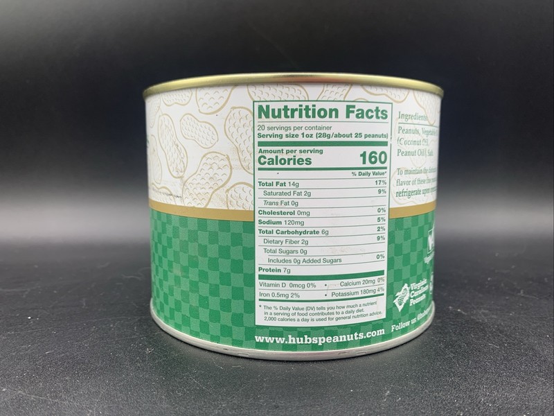 Hubs Salted Virginia Peanuts 20 oz gallery