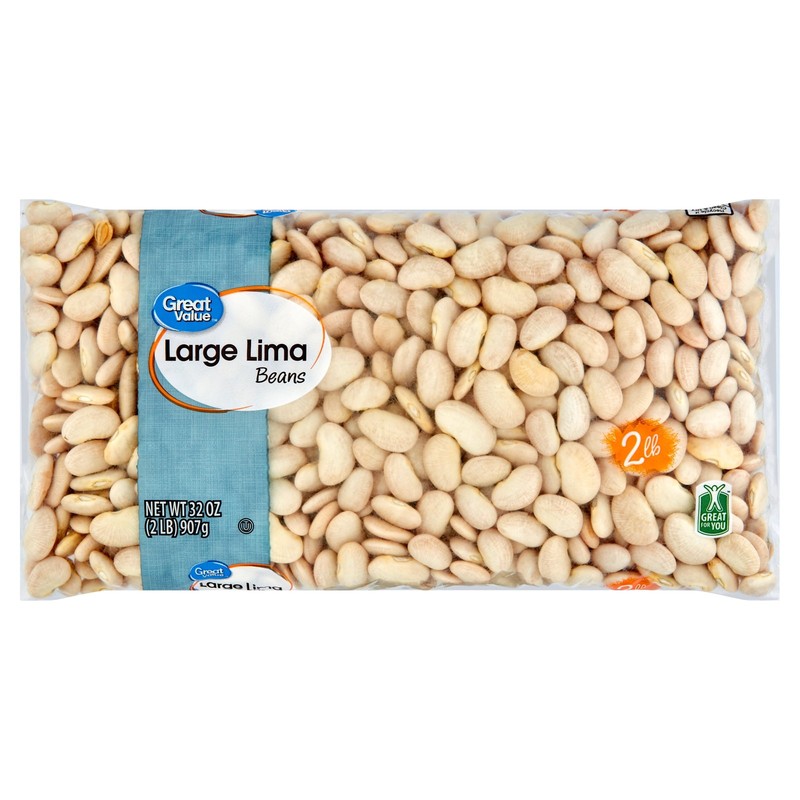 (3 pack) Great Value Large Lima Beans, 32 oz gallery