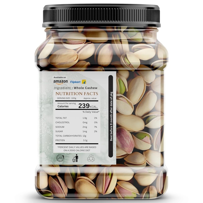 Sunshine Nuts California Pistachios 500gm gallery