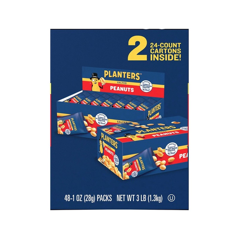Planters Salted Peanuts - 48/1 Ounce bags gallery