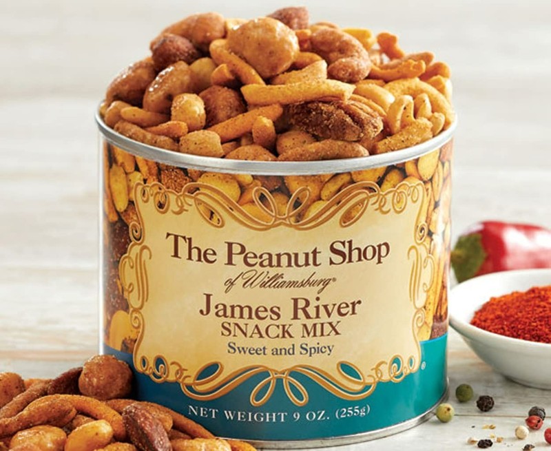 The Peanut Shop of Williamsburg, James River 'Sweet & Spicy' Snack Mix, 9 oz gallery