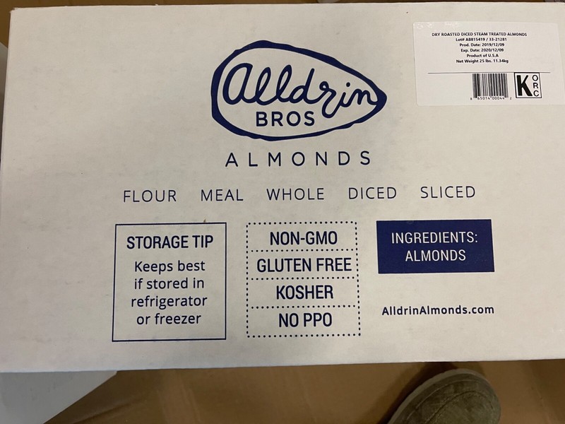 Dry roasted almonds in bulk gallery