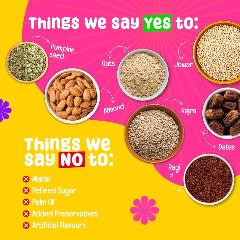 Yogabar Muesli Fruit & Nuts 500g | Wholegrain Breakfast | Gluten Free Granola gallery
