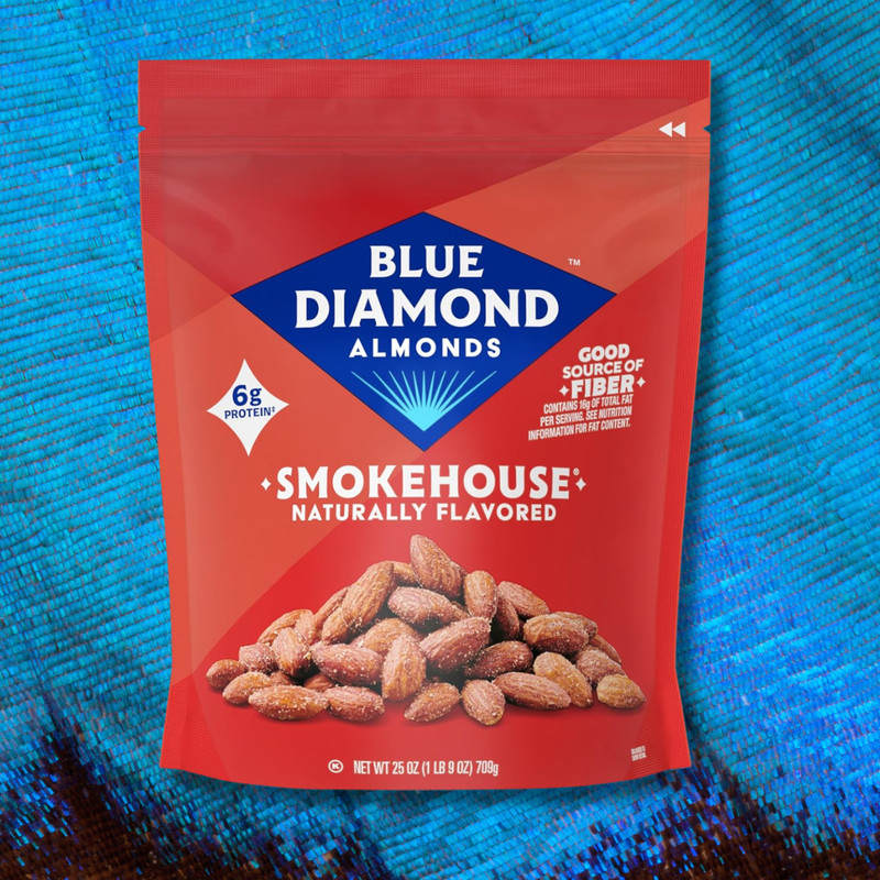 Smokehouse Flavored Snack Nuts for Healthy Snacking, 25 oz