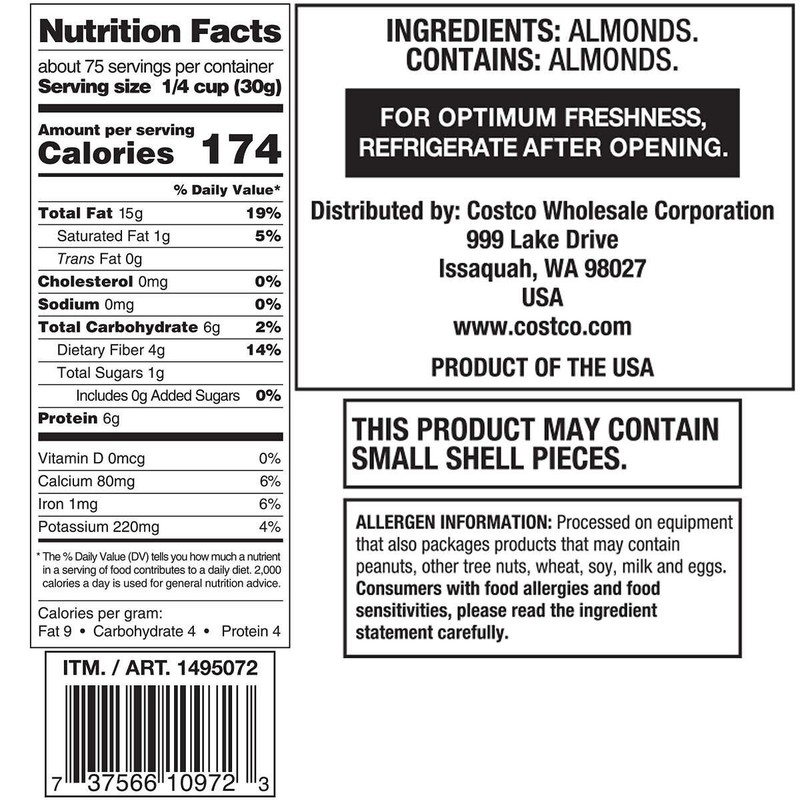 Sliced Almonds, 5 lbs Bag Kosher gallery