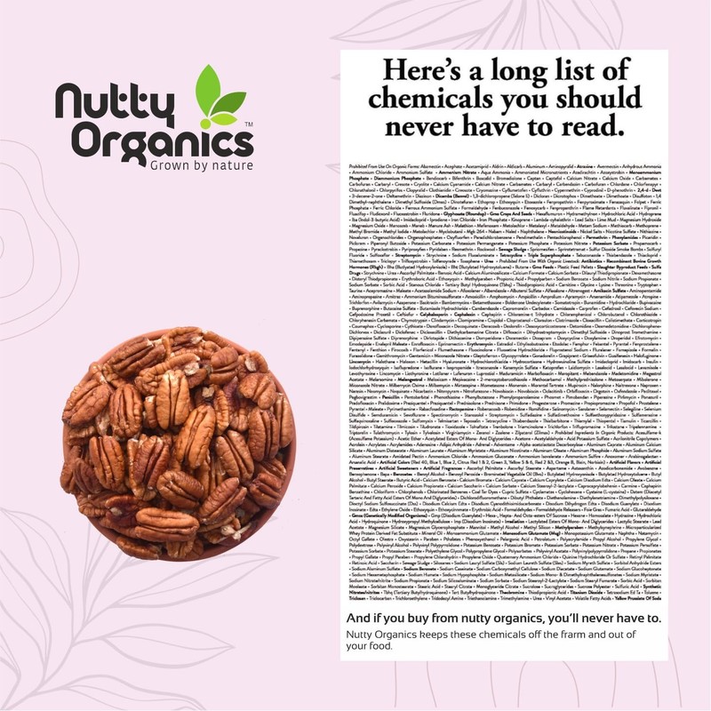 Nutty Organics Premium Pecan Nuts 1Kg | Healthy Dry Fruits Rich in Protein Fiber gallery