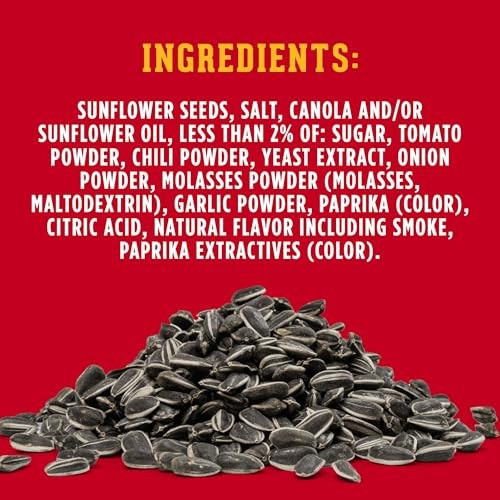 DAVID SEEDS Roasted and Salted Bar-B-Q Jumbo 5.25 Ounce (Pack of 12) gallery