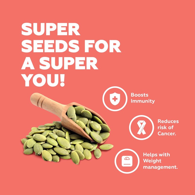 Yogabar Pumpkin Seeds 250g | Raw, Protein & Fiber-Rich | Superfood Snack gallery