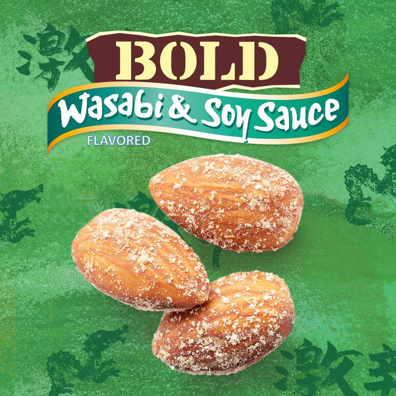 , Bold Wasabi & Soy Flavored Snack Nuts, Single Serve Bags (1.5 Oz. Tubes, Pack gallery