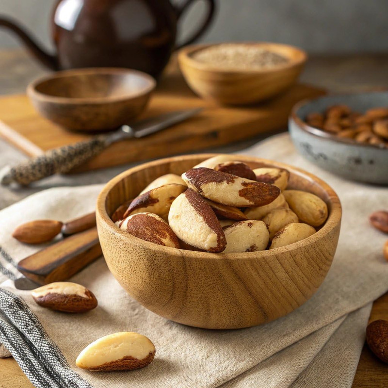 Raw Brazil Nuts, 2.2 Lb (35.2 Oz), Gluten-Free, Kosher, Shelled, Unsalted, Unroa gallery