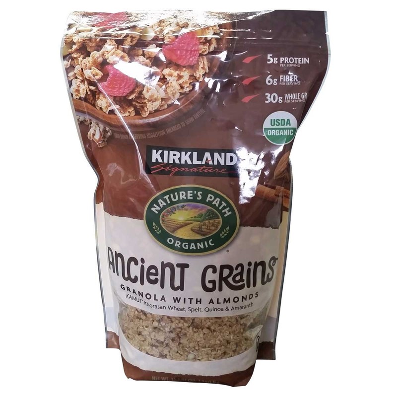 Kirkland Signature Nature’s Path Organic Ancient Grains with Almonds, 35.3 oz