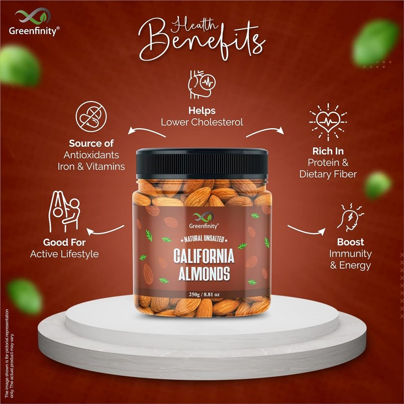 GreenFinity Dry Fruits Combo 250g Each Set Of 4 gallery