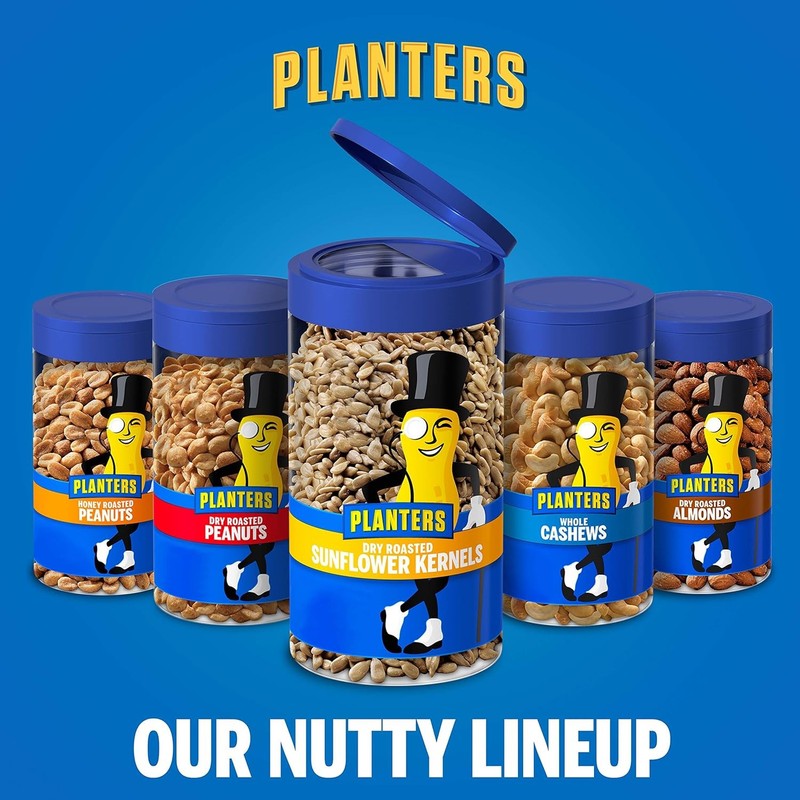 PLANTERS Pop & Pour Dry Roasted Sunflower Seeds to Eat, (Select Your Pack) gallery