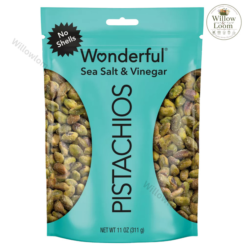 Wonderful Pistachios No Shells Sea Salt & Vinegar Select one 22oz & 11oz Pouch