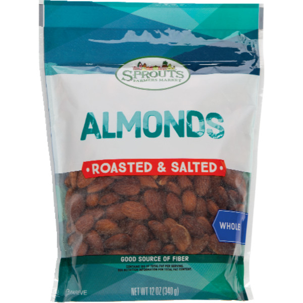 Sprouts Roasted Salted Whole Almonds
