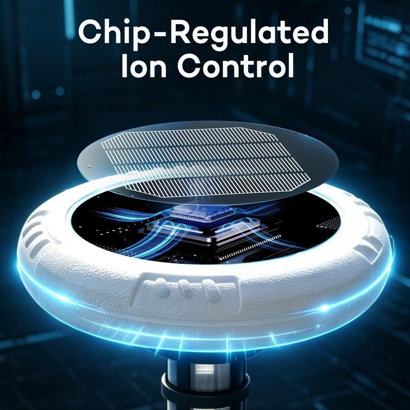 Solar Pool Ionizer – SelfCleaning Pool Ionizer with Copper Residue Collection... gallery
